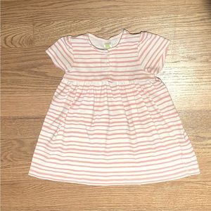 STEM Baby Organic Cotton Striped Dress